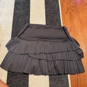 Pleated tennis skirt